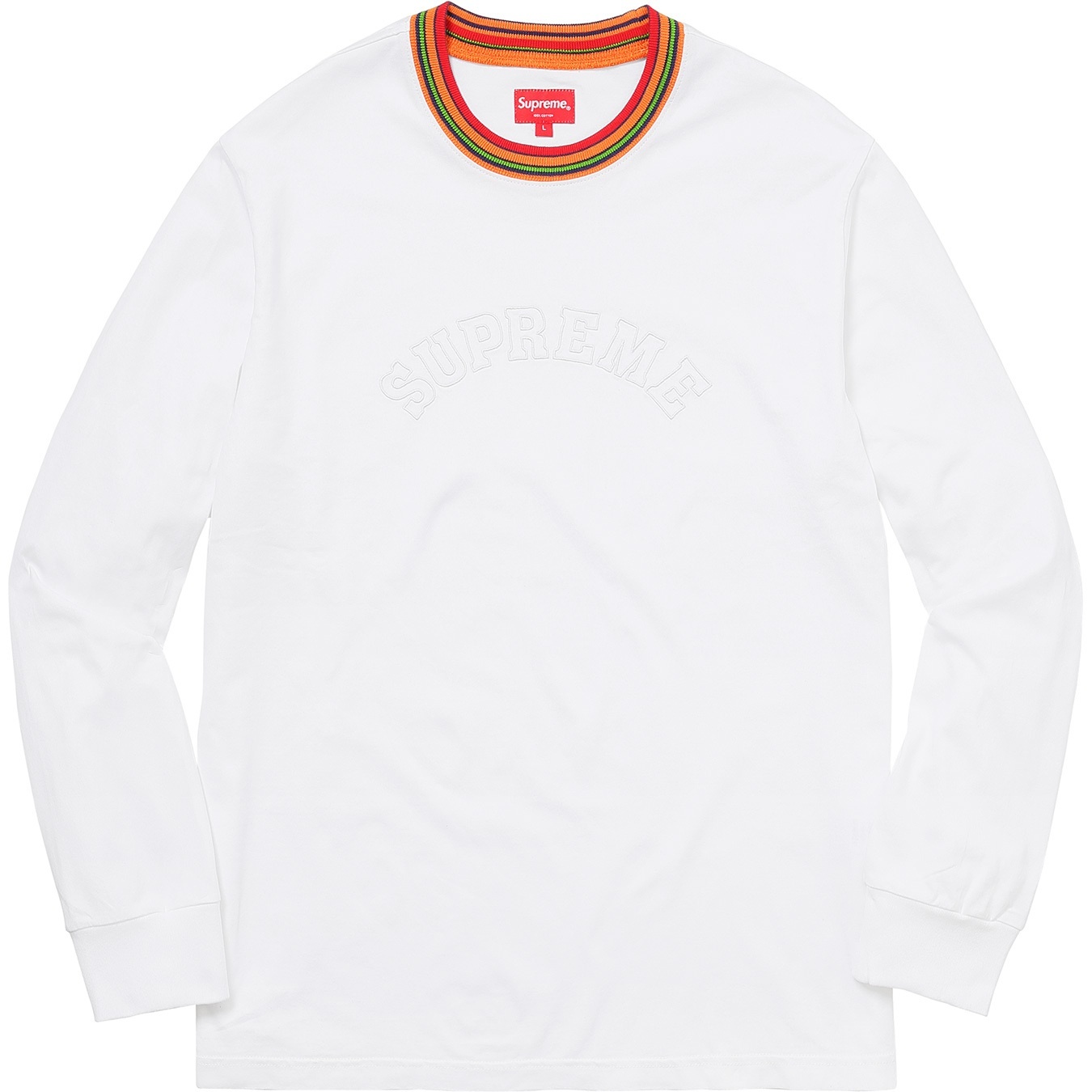 Multicolor Striped Rib L/S Top view 16